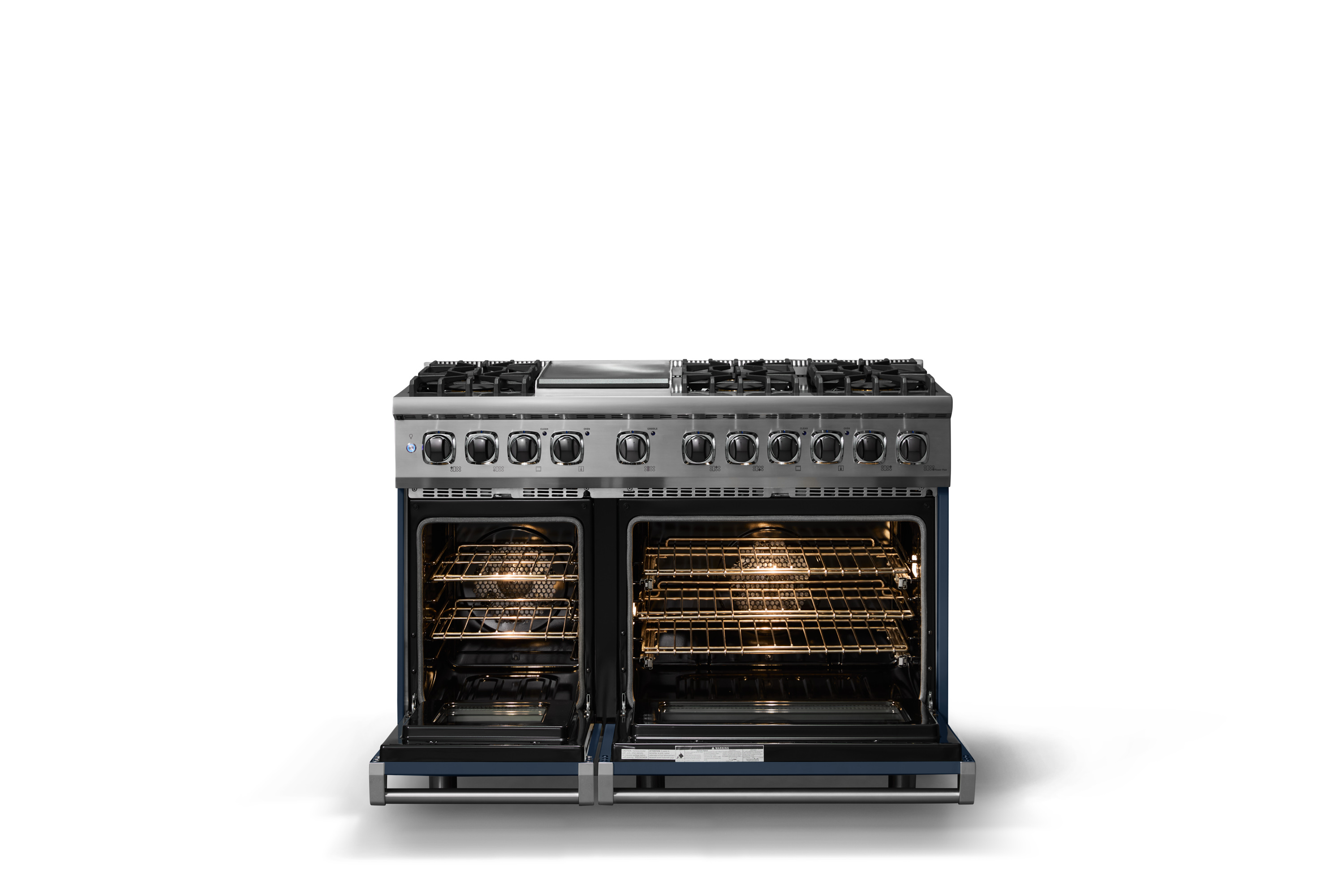 48"W. Dual Fuel Range VDR5486GSBLP