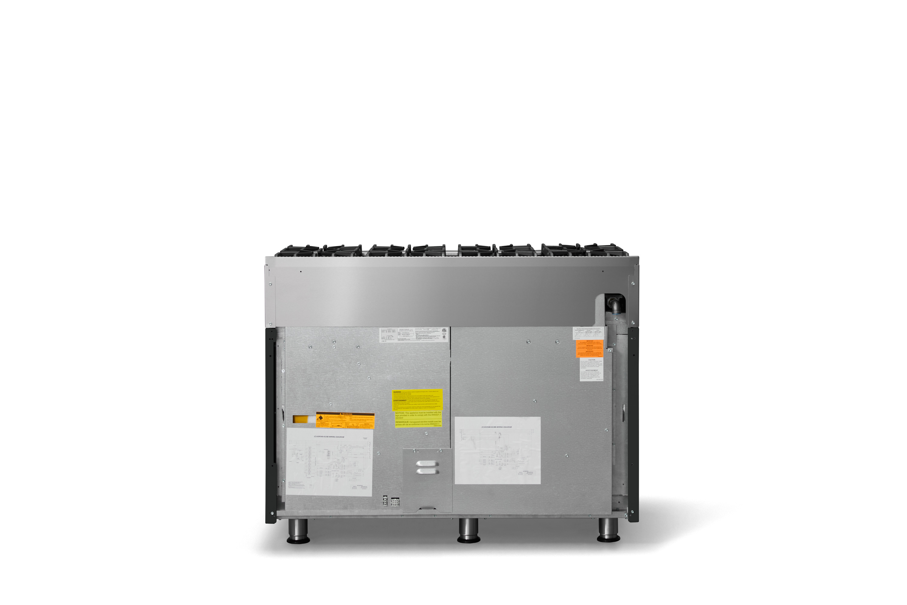 48"W. Dual Fuel Range VDR5488BANLP