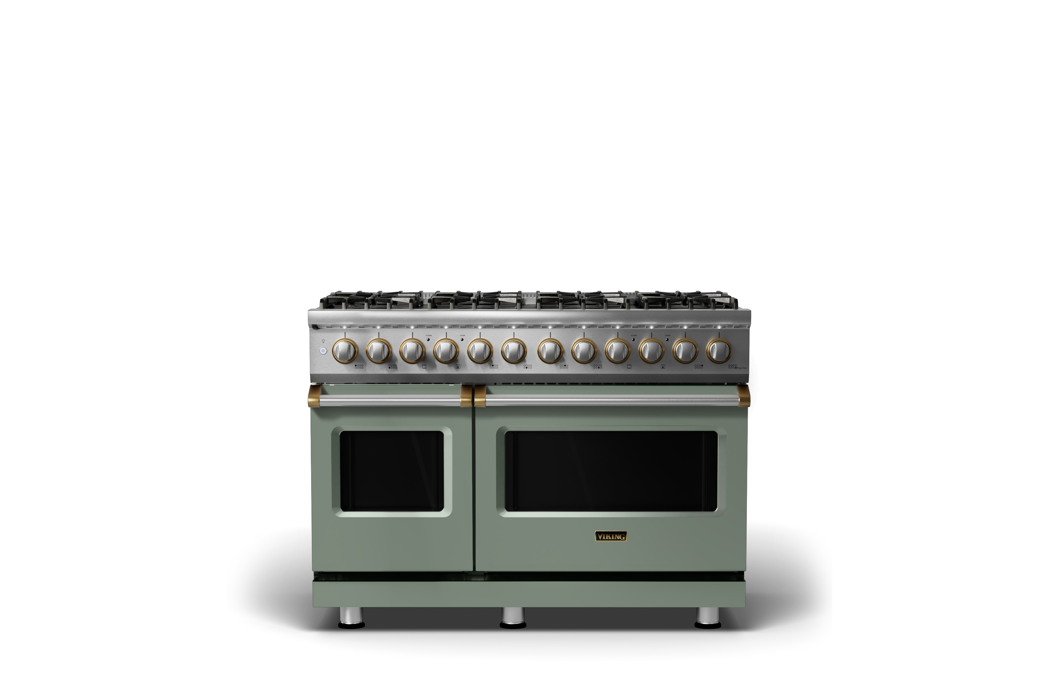 48"W. Dual Fuel Range VDR5488BSSBBLP