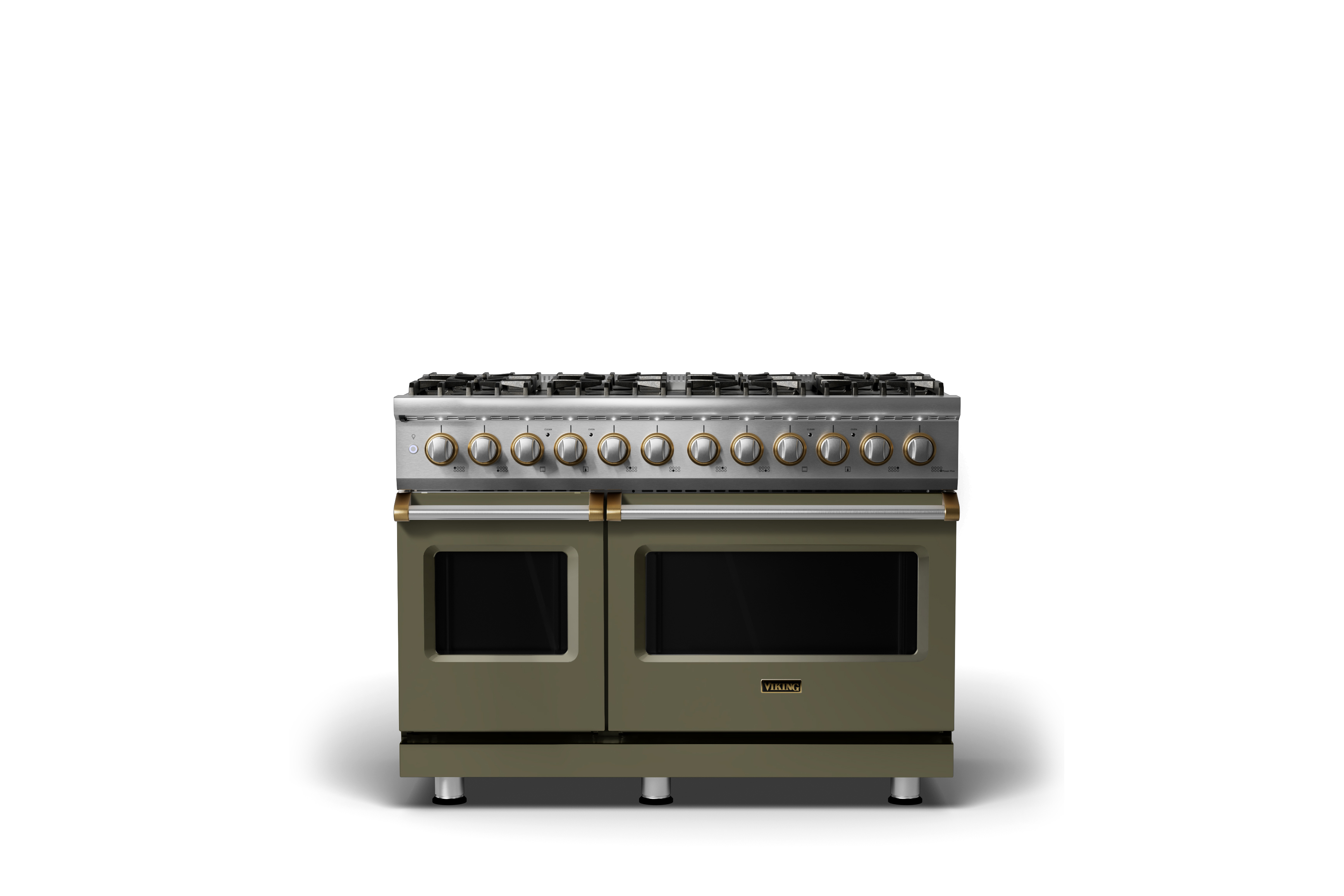 48"W. Dual Fuel Range VDR5488BSSBBLP