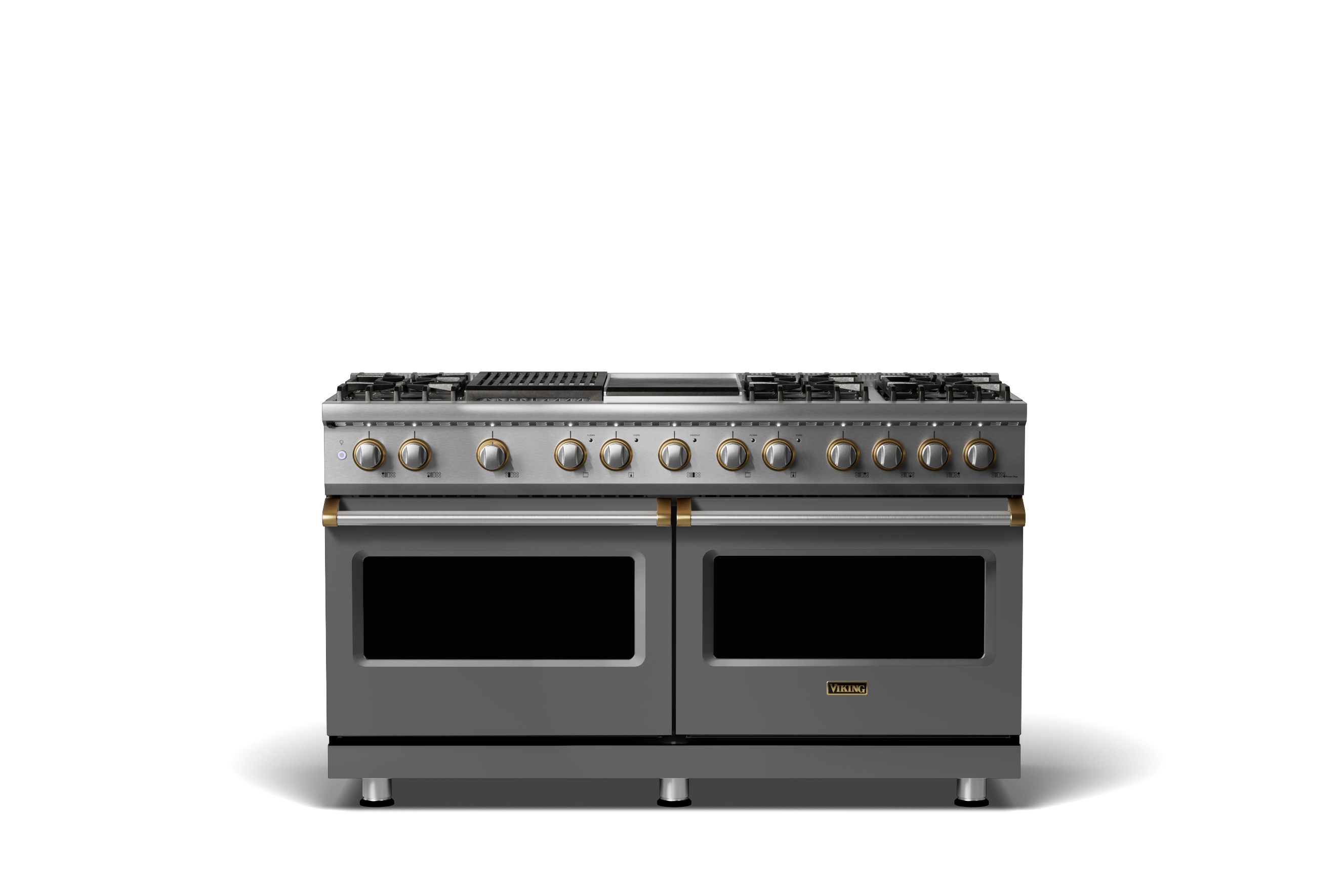 60"W. Dual Fuel Range VDR5606GQDGBBLP
