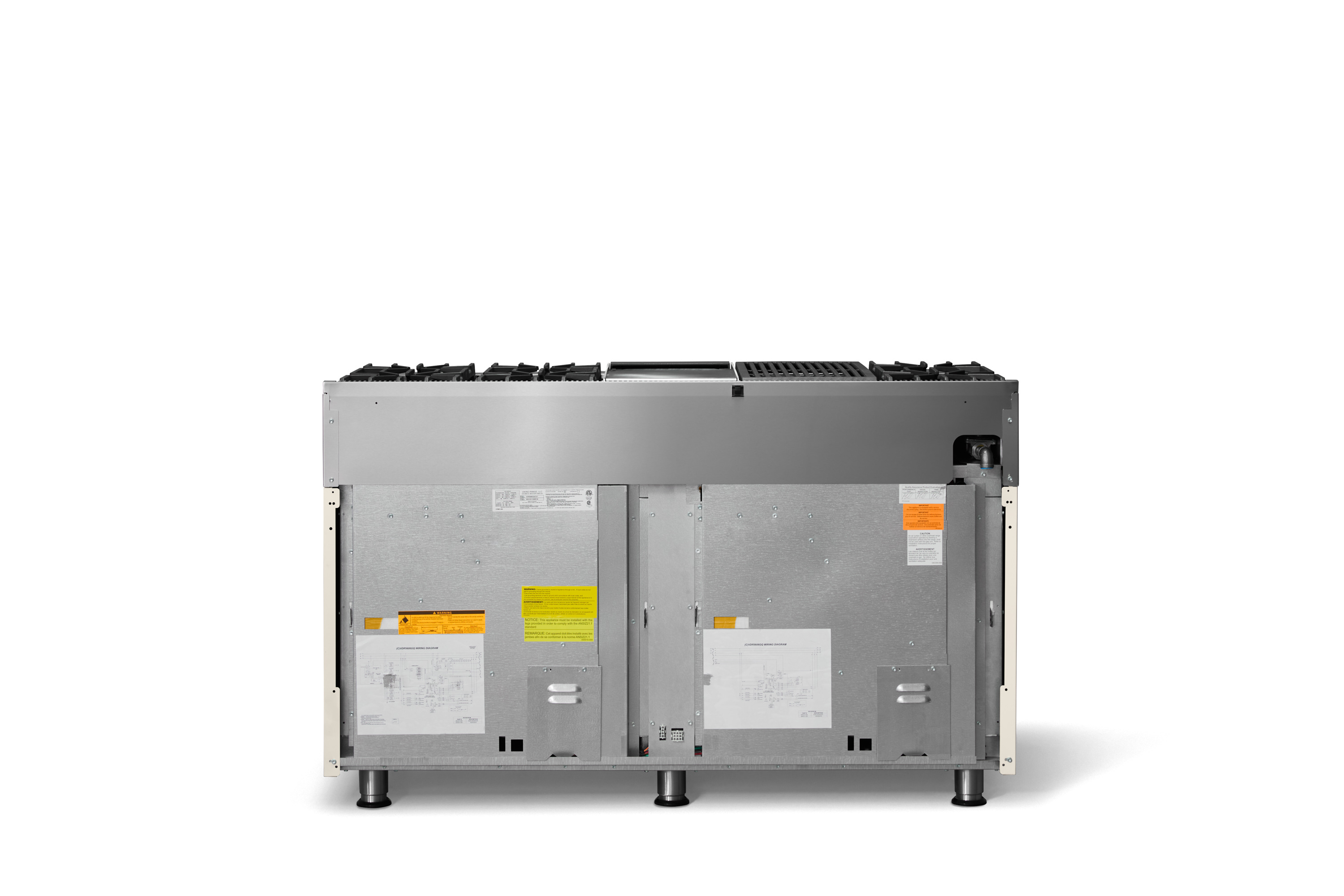 60"W. Dual Fuel Range VDR5606GQPW