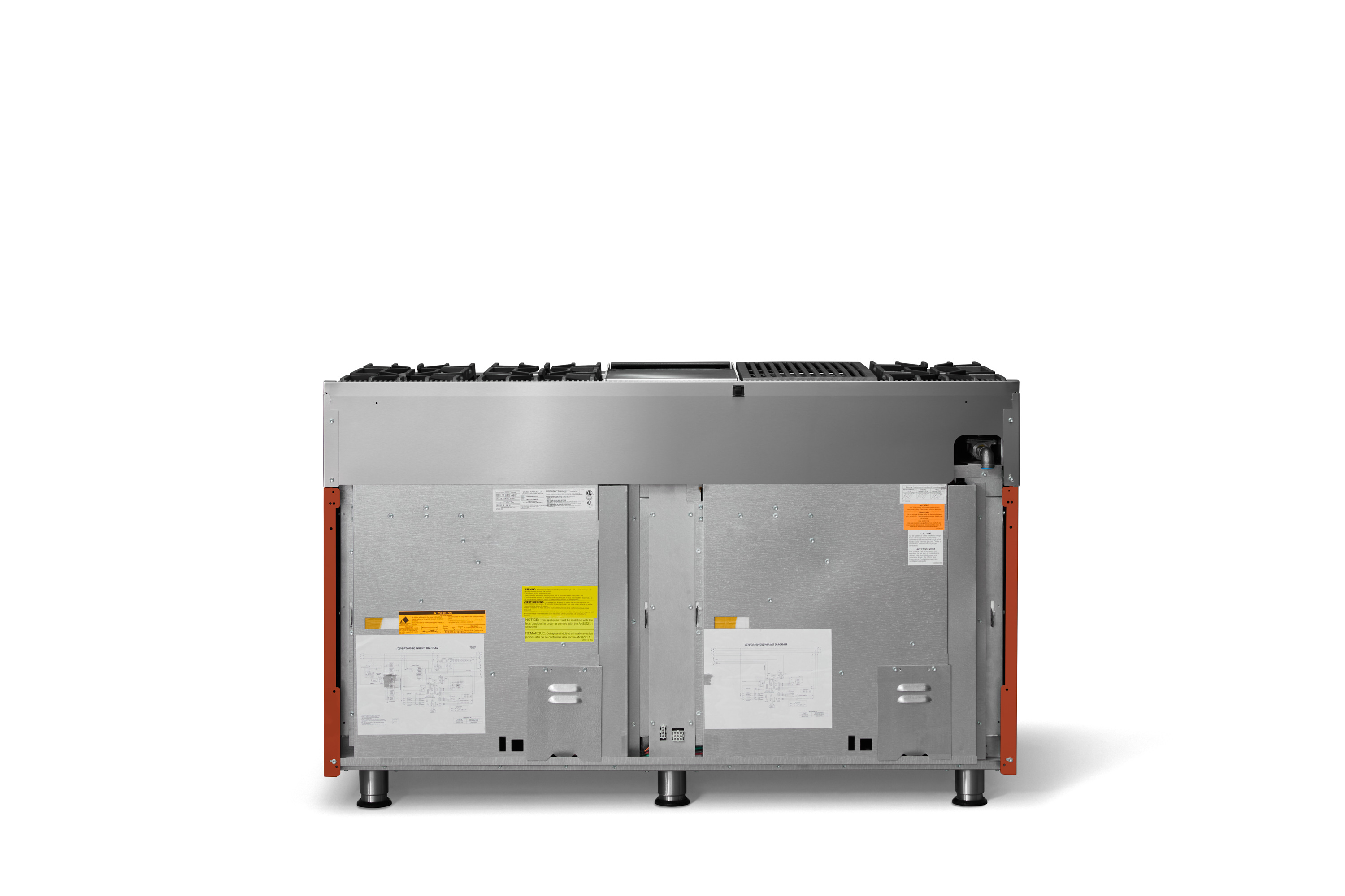 60"W. Dual Fuel Range VDR5606GQSC