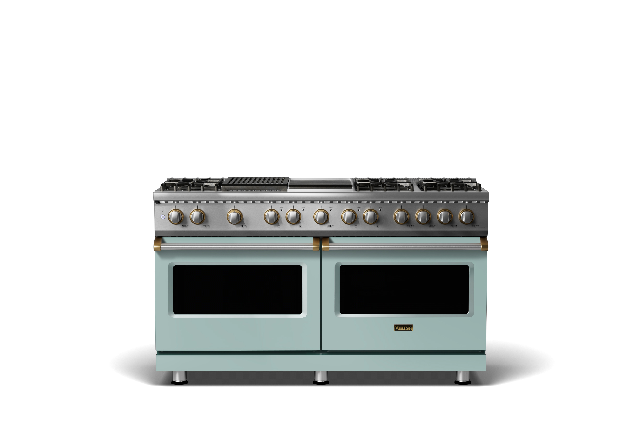 60"W. Dual Fuel Range VDR5606GQSSBBLP
