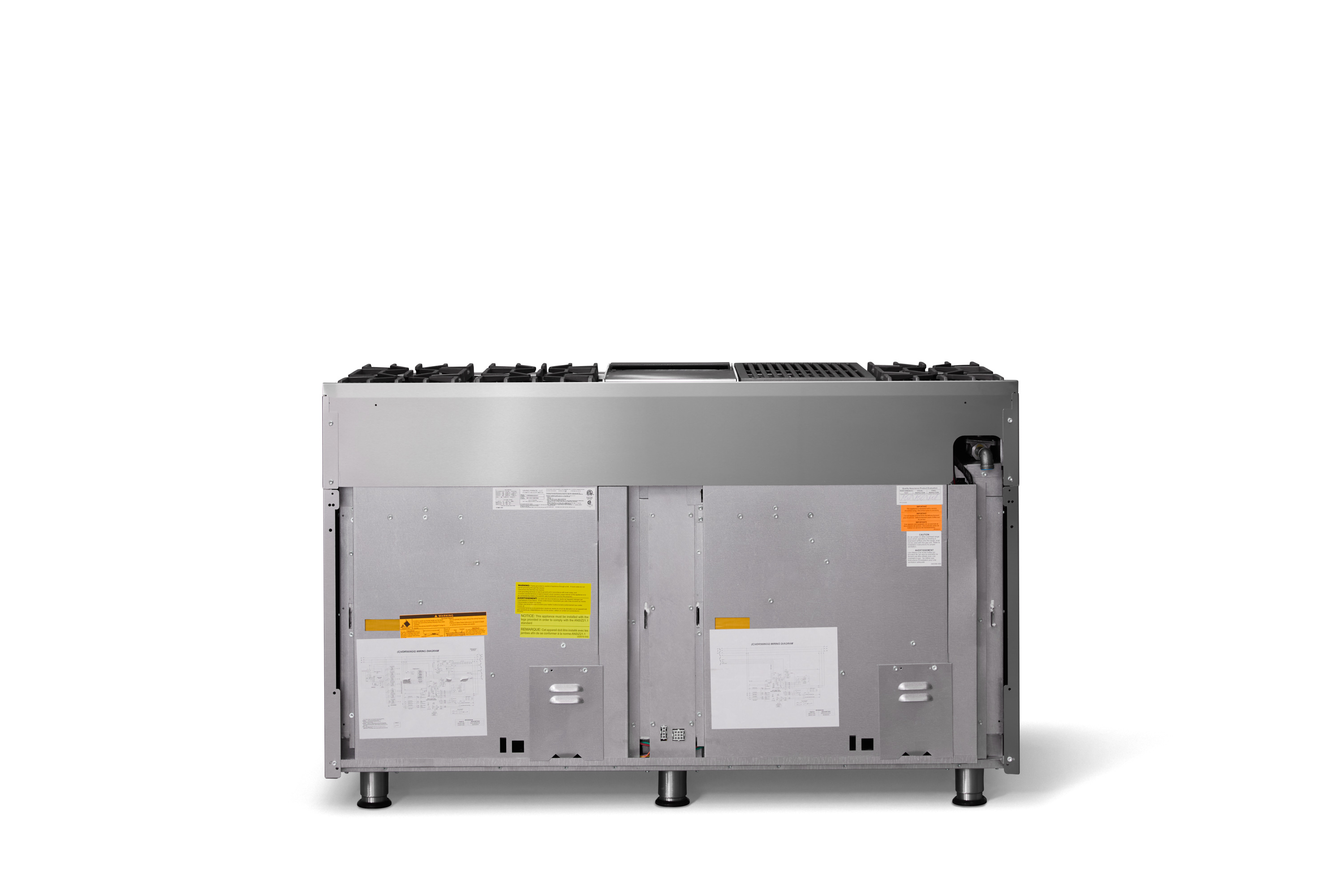 60"W. Dual Fuel Range VDR5606GQSS