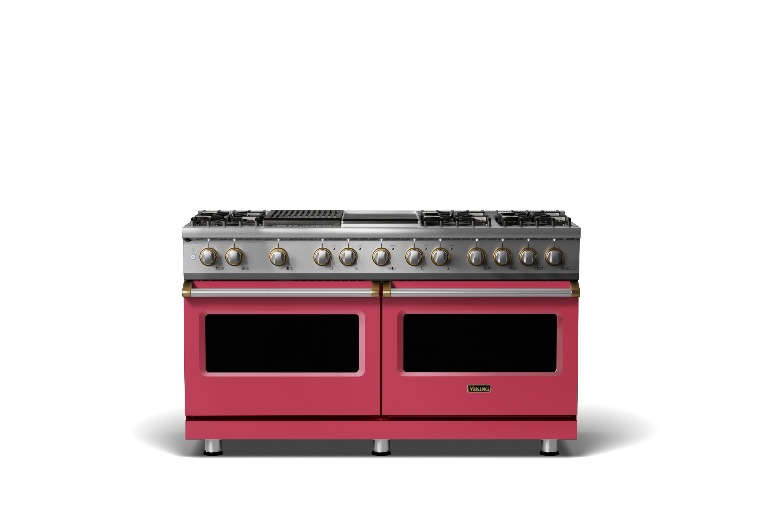 60"W. Dual Fuel Range VDR5606GQSSBBLP