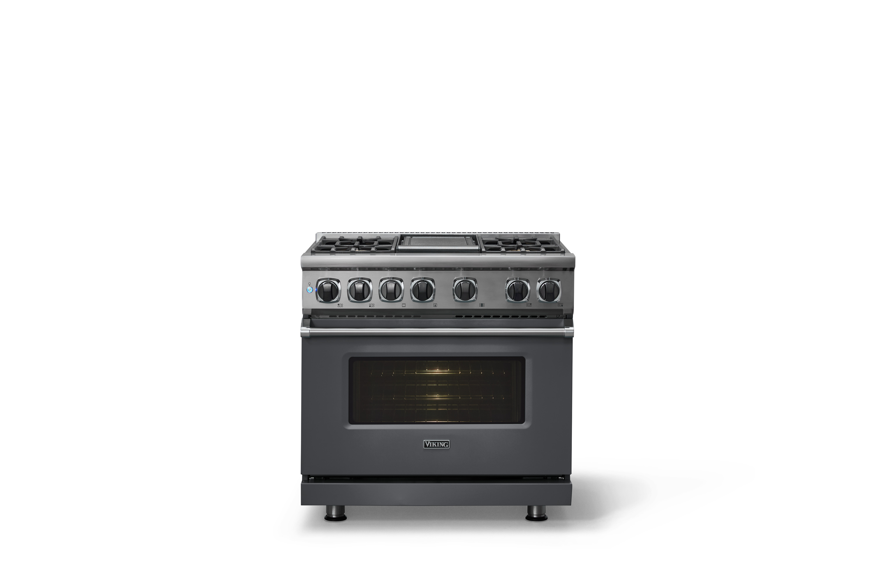 36"W. Dual Fuel Range VDR73624GCS