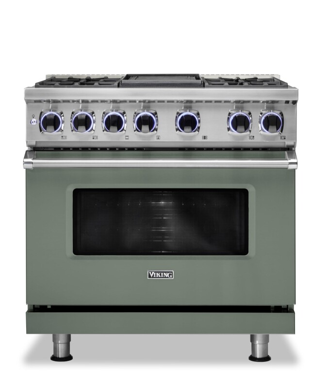 36" Dual Fuel Range VDR73624GEULP