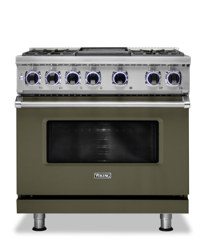 36" Dual Fuel Range VDR73624GMALP