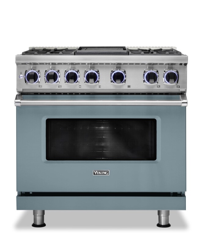 36" Dual Fuel Range VDR73624GNS