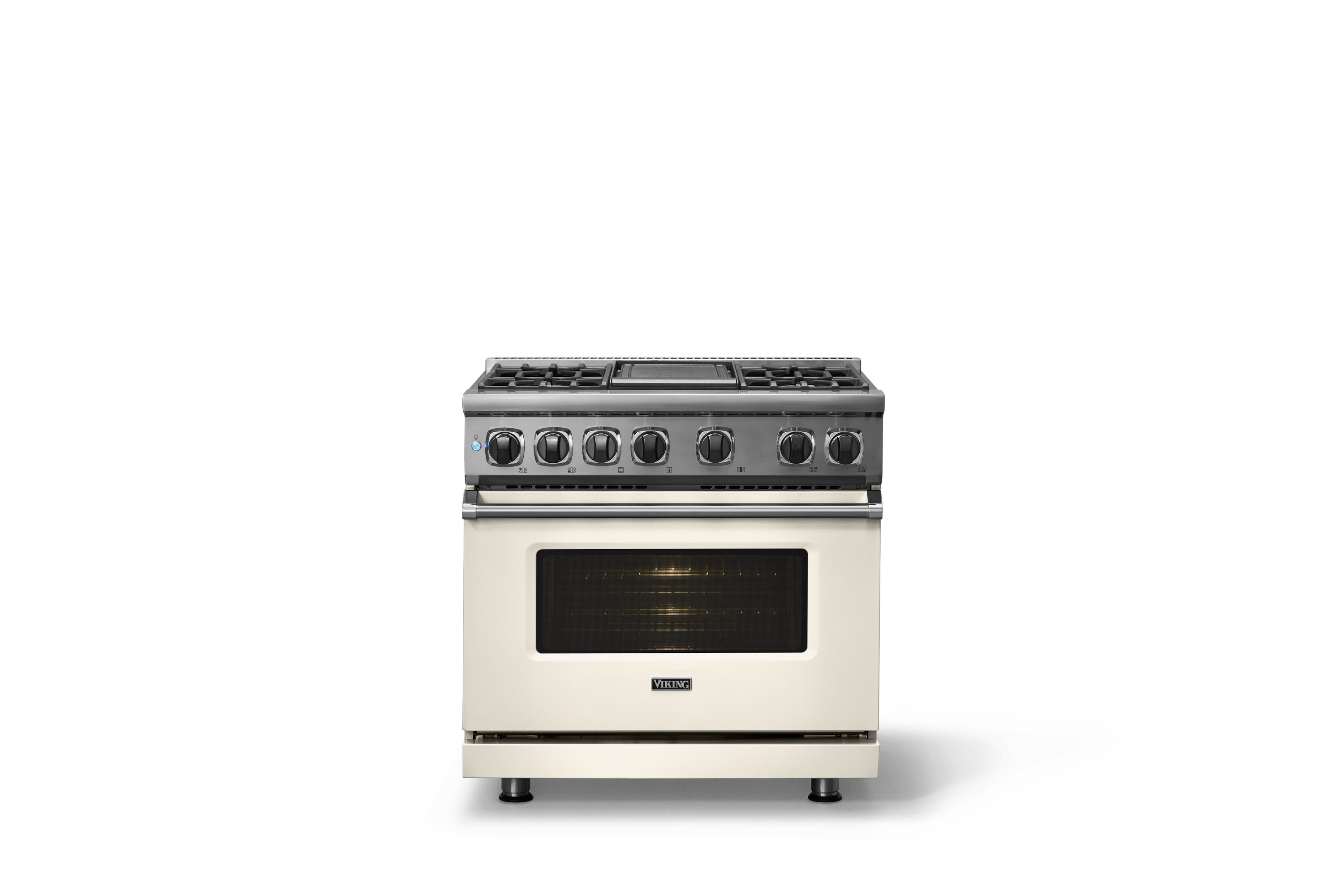36"W. Dual Fuel Range VDR73624GPWLP