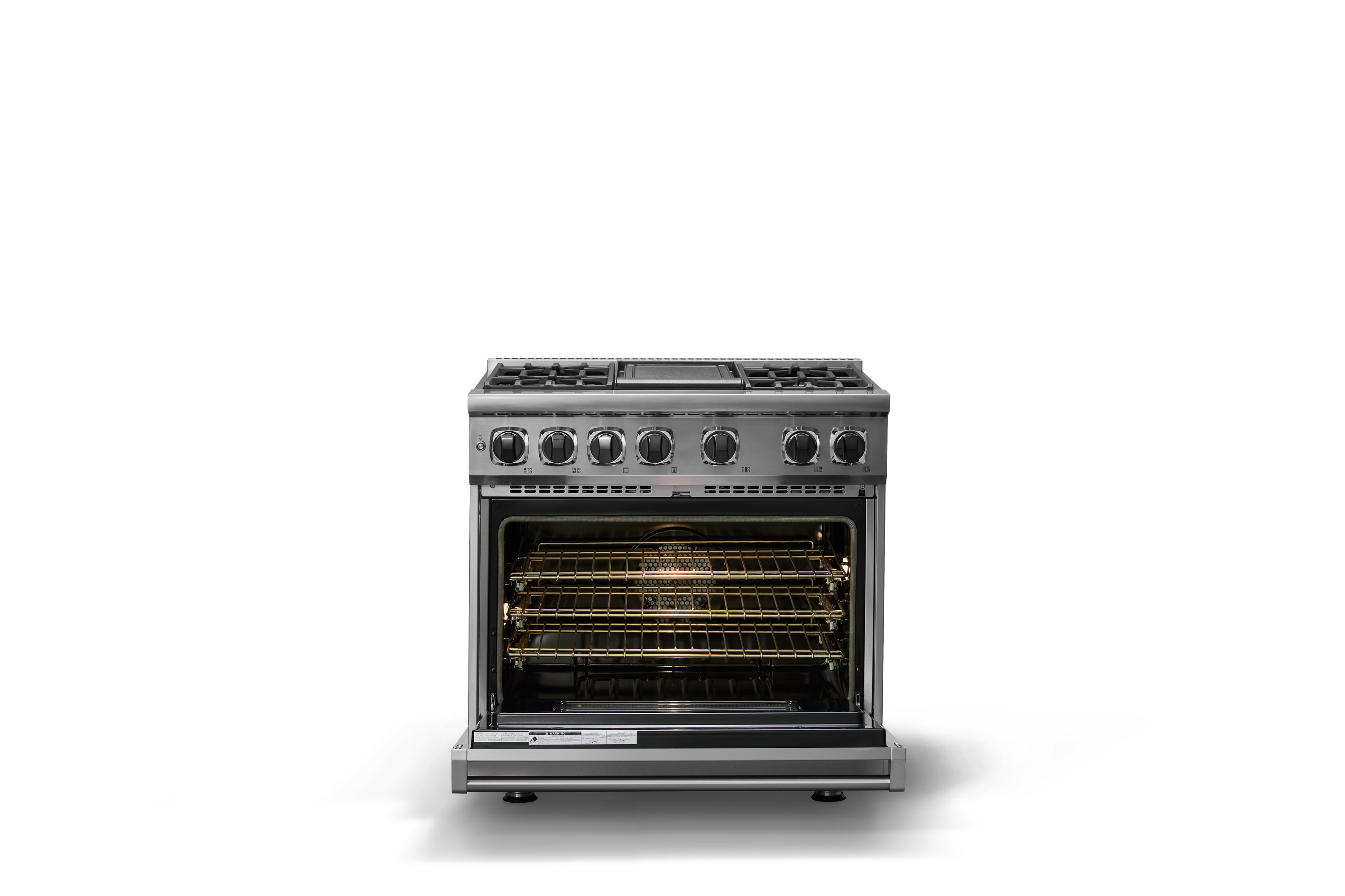 36"W. Dual Fuel Range VDR73624GSQLP