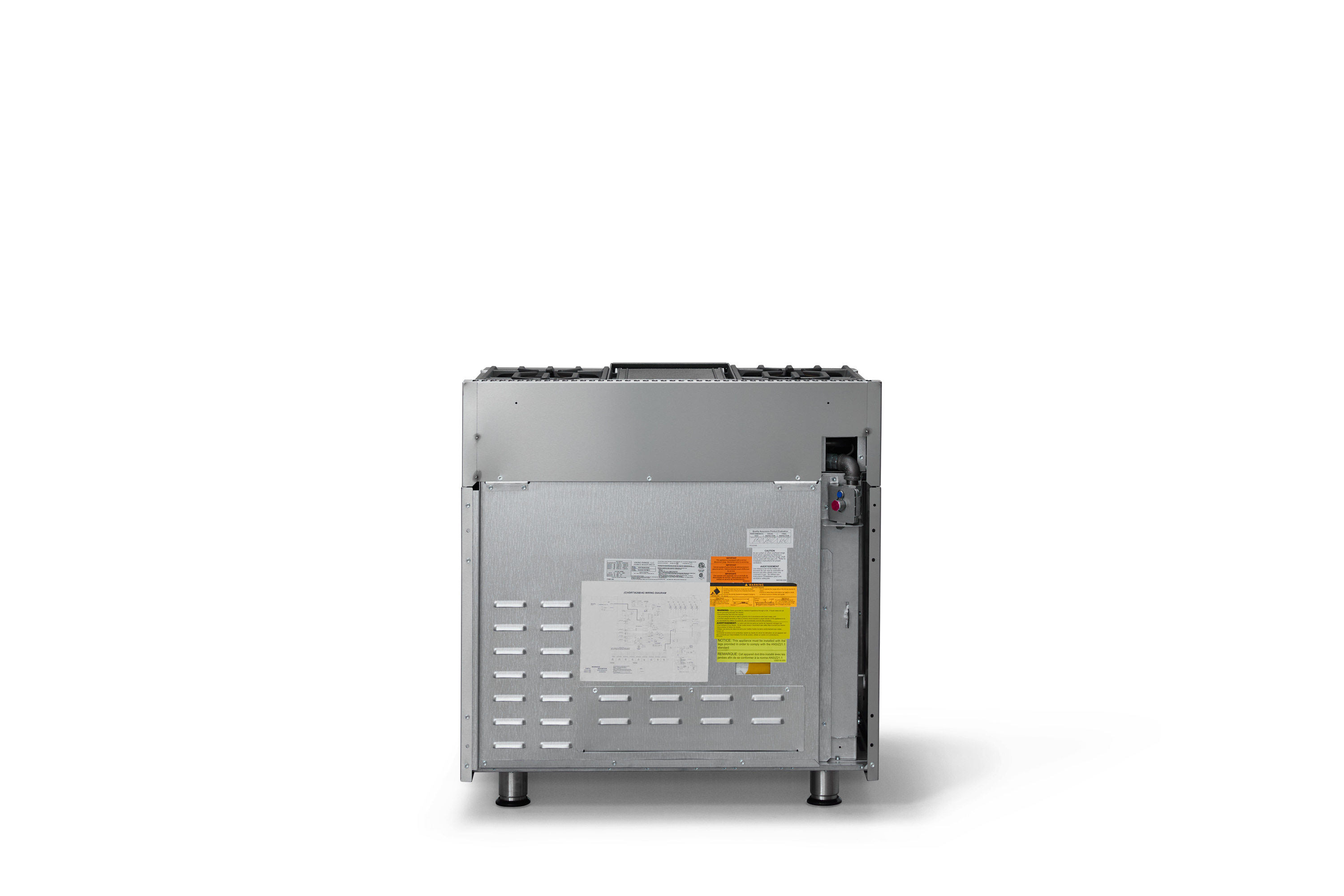 36"W. Dual Fuel Range VDR73624GSS
