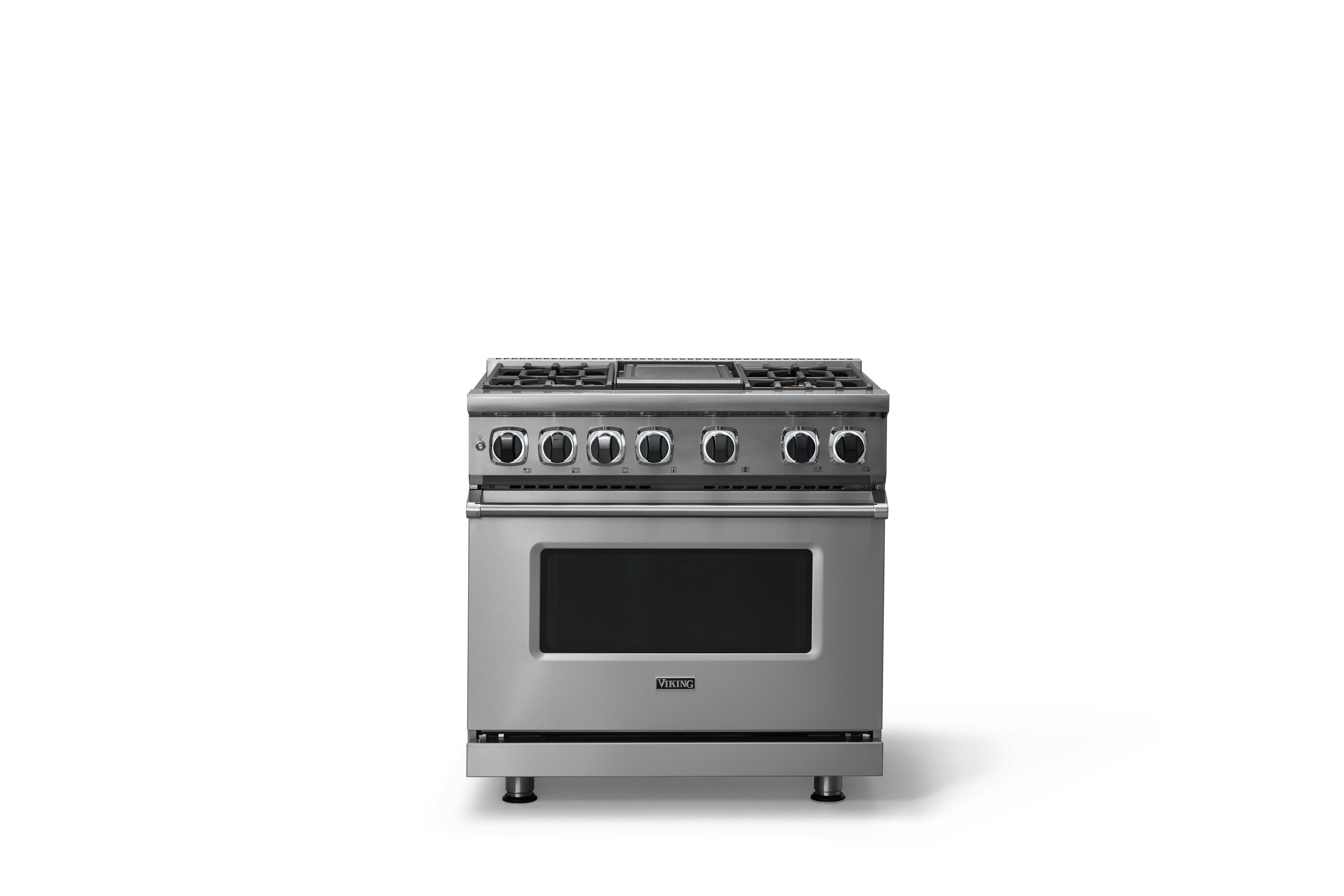 36"W. Dual Fuel Range VDR73624GSSLP