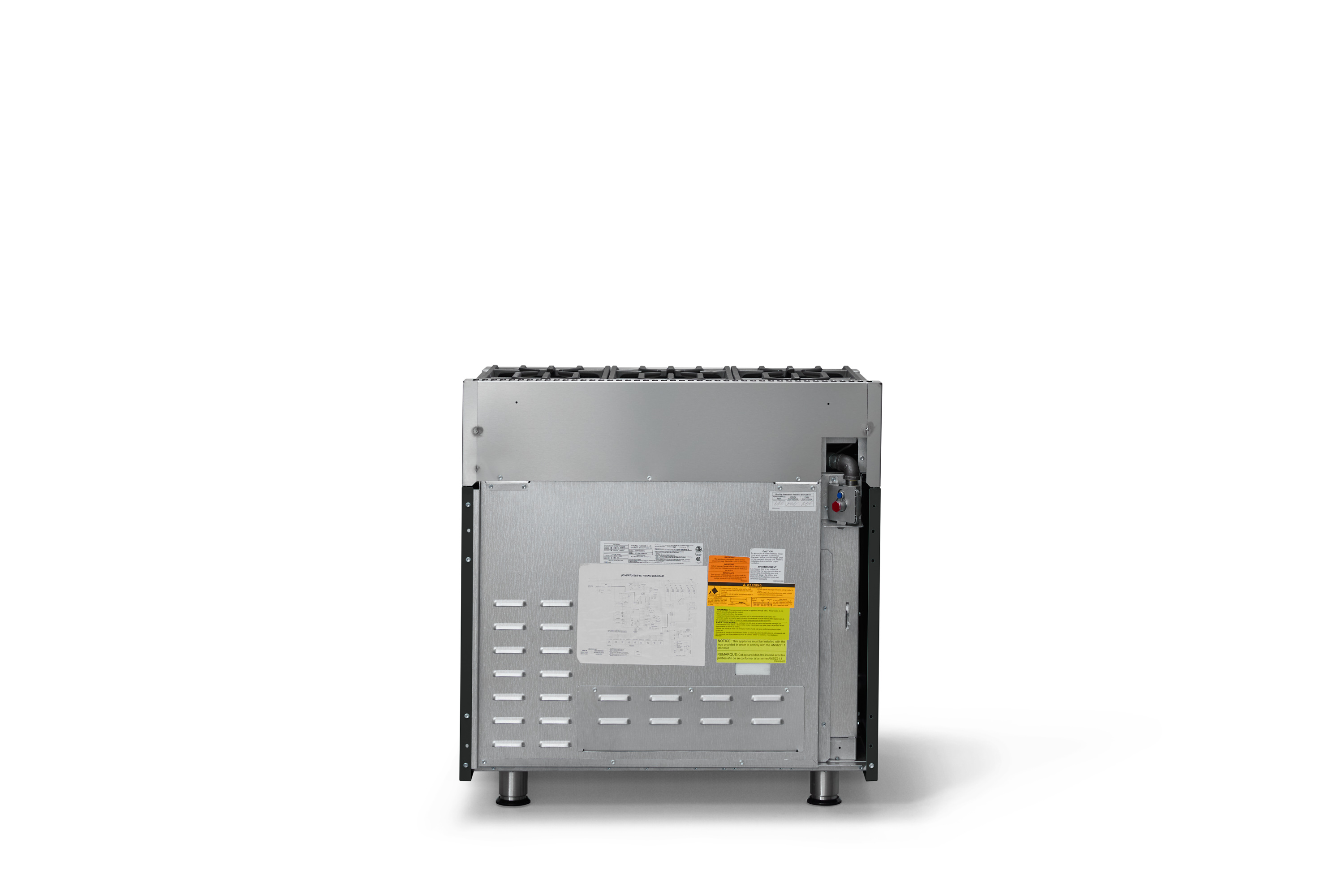 36"W. Dual Fuel Range VDR73626BAN