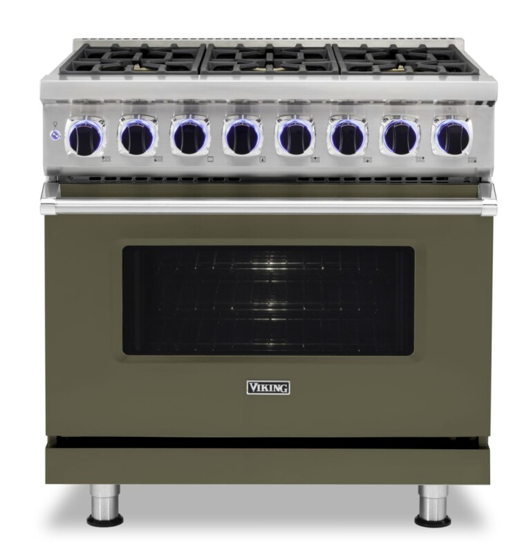 36" Dual Fuel Range VDR73626BMA