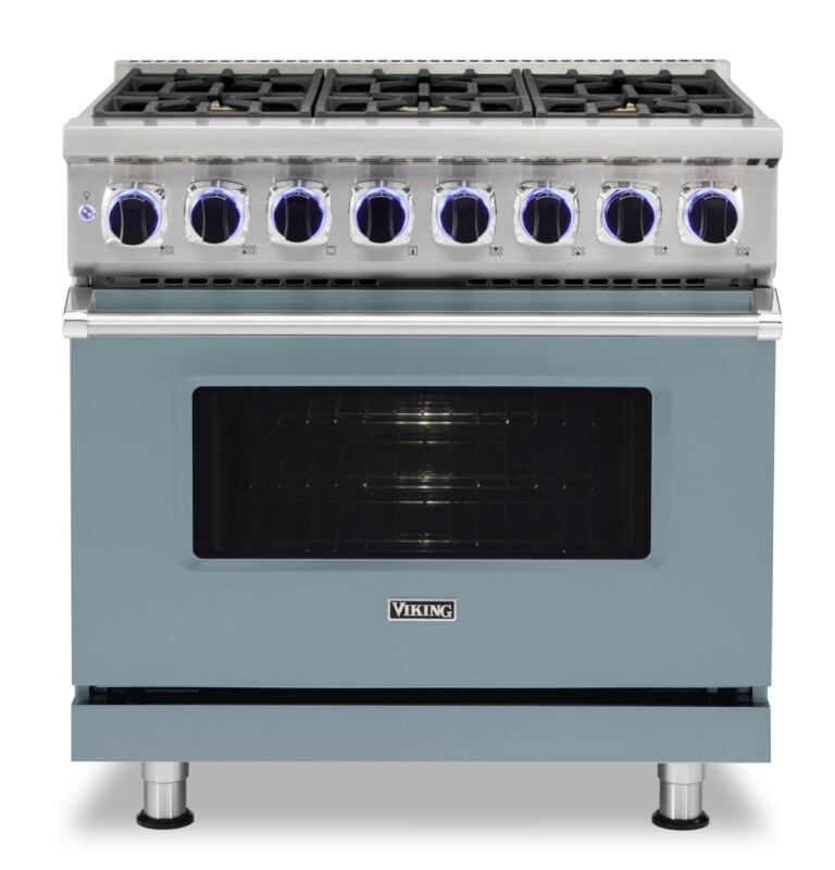 36" Dual Fuel Range VDR73626BNSLP