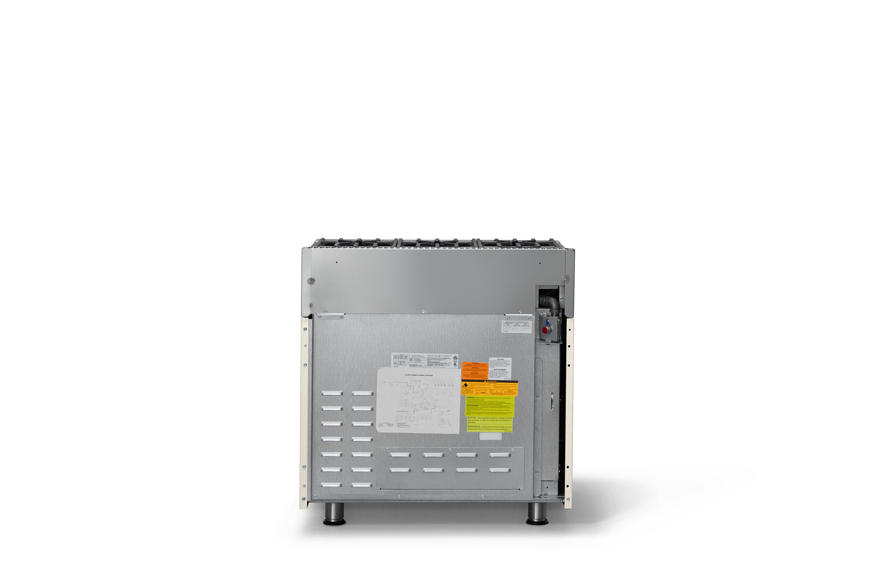 36"W. Dual Fuel Range VDR73626BPW