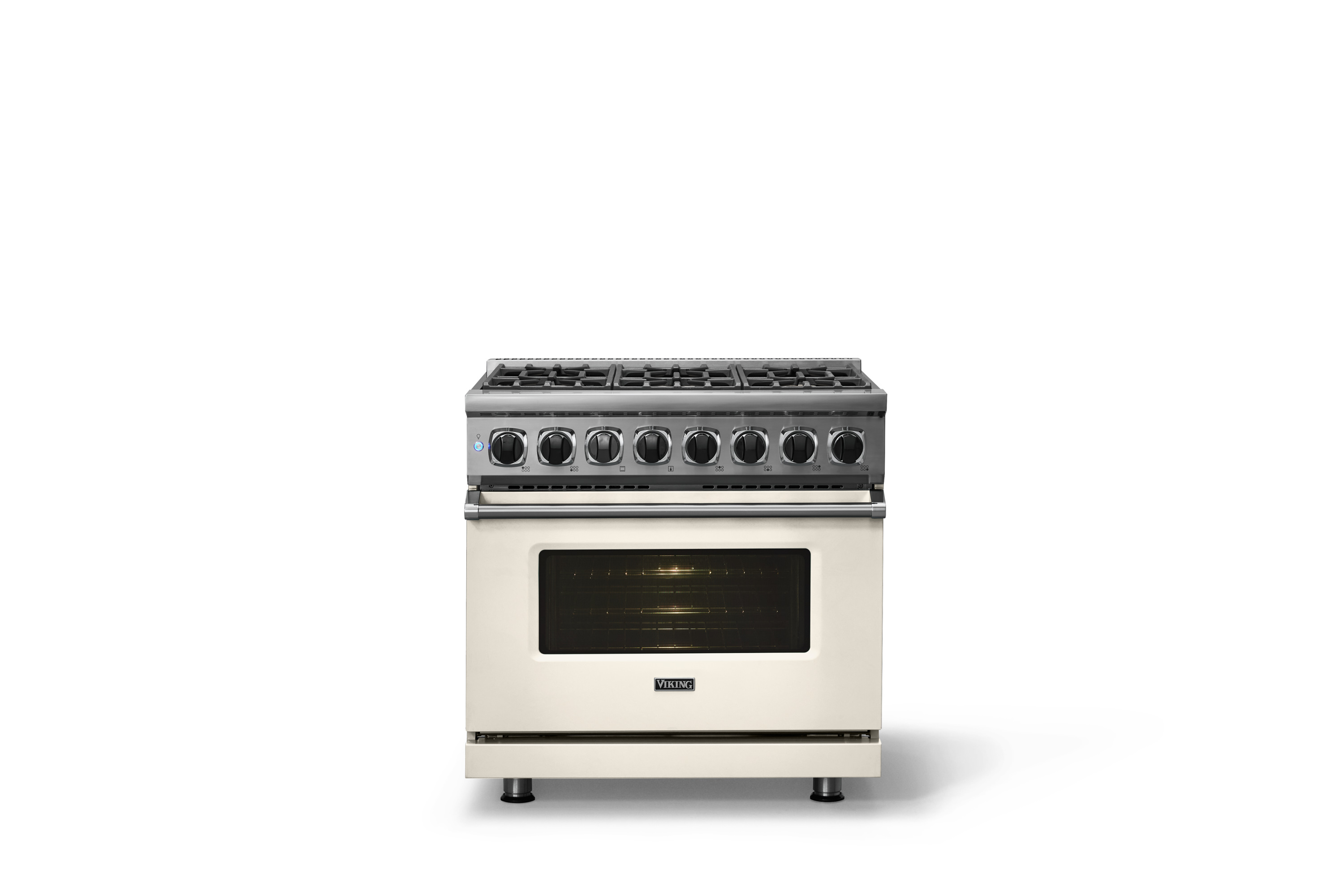 36"W. Dual Fuel Range VDR73626BPW