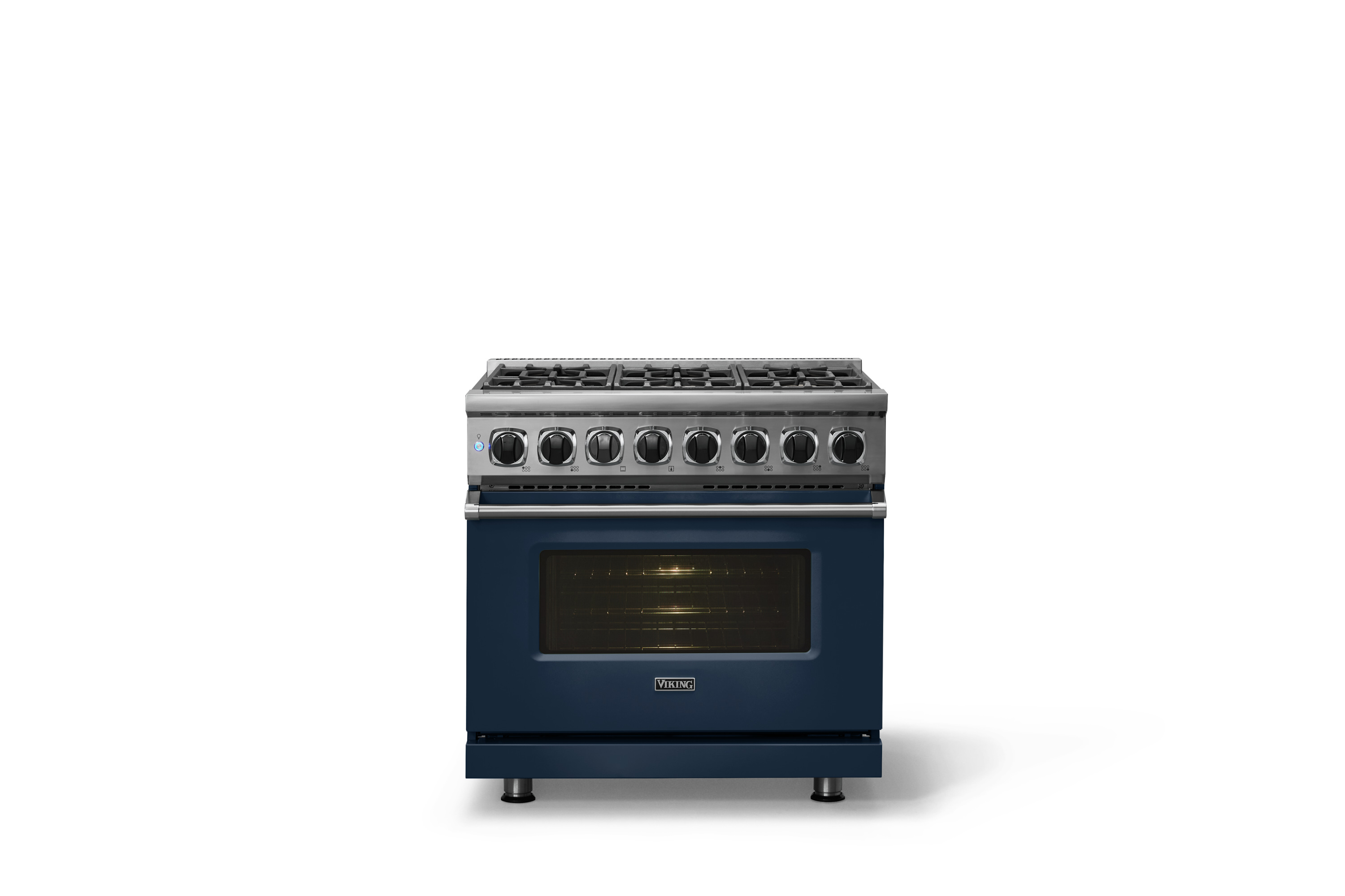 36"W. Dual Fuel Range VDR73626BSBLP