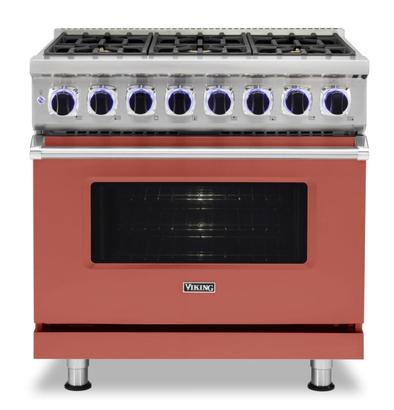 36" Dual Fuel Range VDR73626BSC