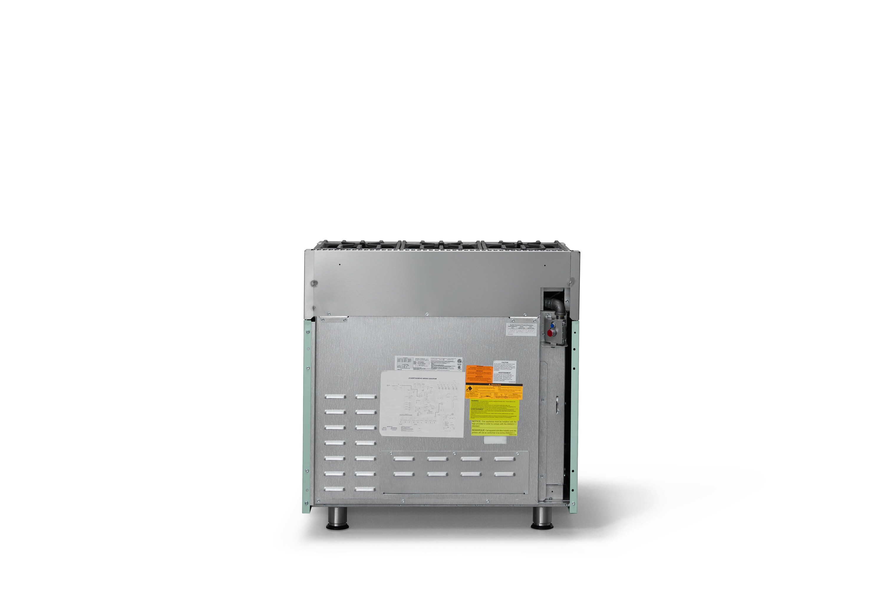 36"W. Dual Fuel Range VDR73626BSP