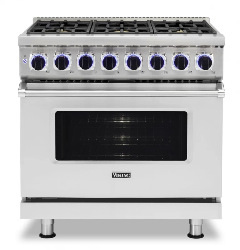 36" Dual Fuel Range VDR73626BSSLP