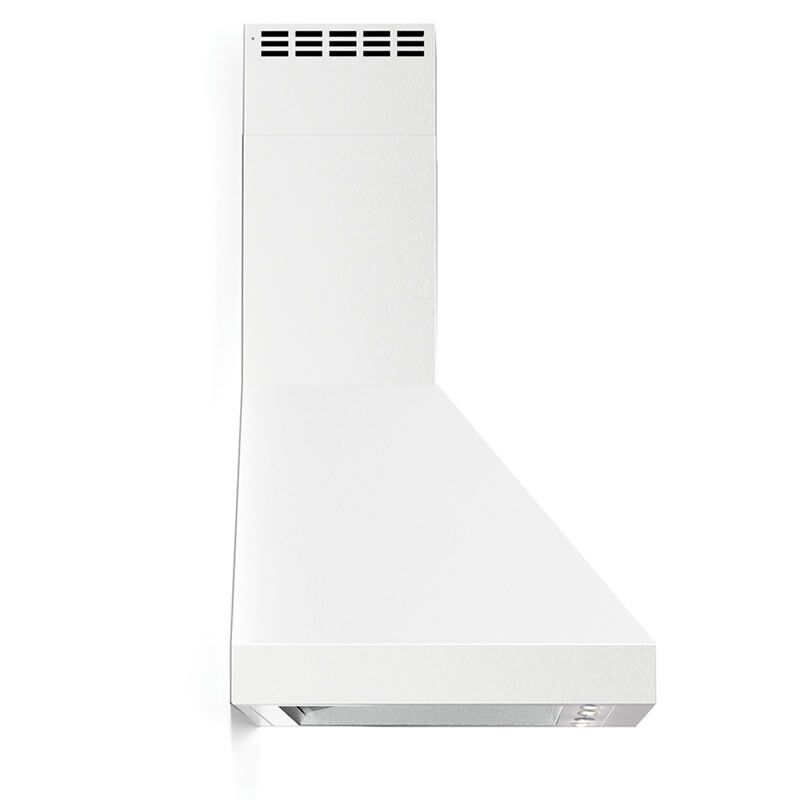 36 inch Designer Chimney Wall Hood with 600 CFM, Stainless Steel Baffle Filters, LED Lighting VECHW36GW