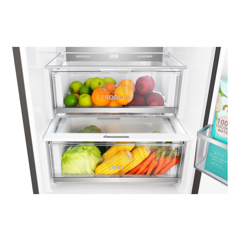 24 inch Bottom Freezer Refrigerator with 11.4 cu. ft. Total Capacity, Automatic Ice Maker, Sabbath Mode, Energy Star VEFBF2411RISL