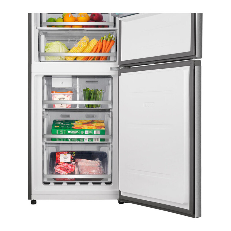 24 inch Bottom Freezer Refrigerator with 11.4 cu. ft. Total Capacity, Automatic Ice Maker, Sabbath Mode, Energy Star VEFBF2411RISL