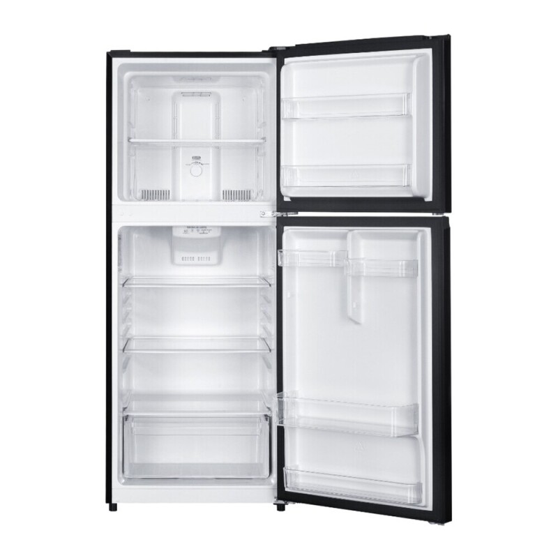 24 inch Top Freezer Refrigerator with 12 cu. ft. Total Capacity, Reversible Doors, Recessed Handle, Energy Star VEFTF2412RBK
