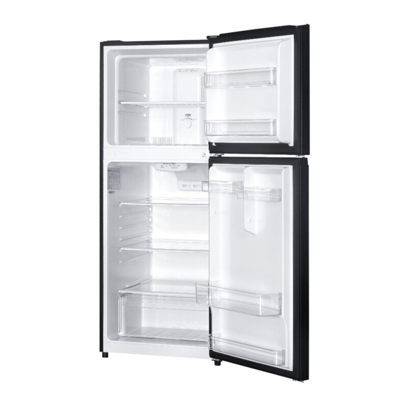24 inch Top Freezer Refrigerator with 12 cu. ft. Total Capacity, Reversible Doors, Recessed Handle, Energy Star VEFTF2412RBK