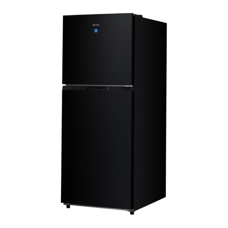 24 inch Top Freezer Refrigerator with 12 cu. ft. Total Capacity, Reversible Doors, Recessed Handle, Energy Star VEFTF2412RBK