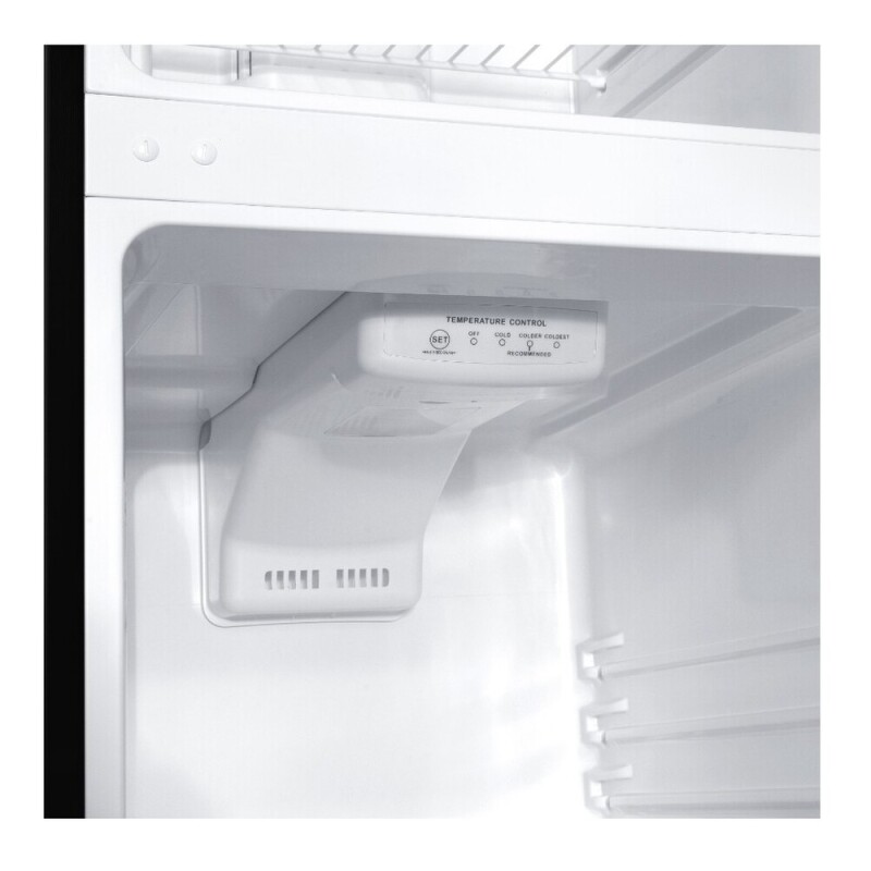 24 inch Top Freezer Refrigerator with 12 cu. ft. Total Capacity, Reversible Doors, Recessed Handle, Energy Star VEFTF2412RBK