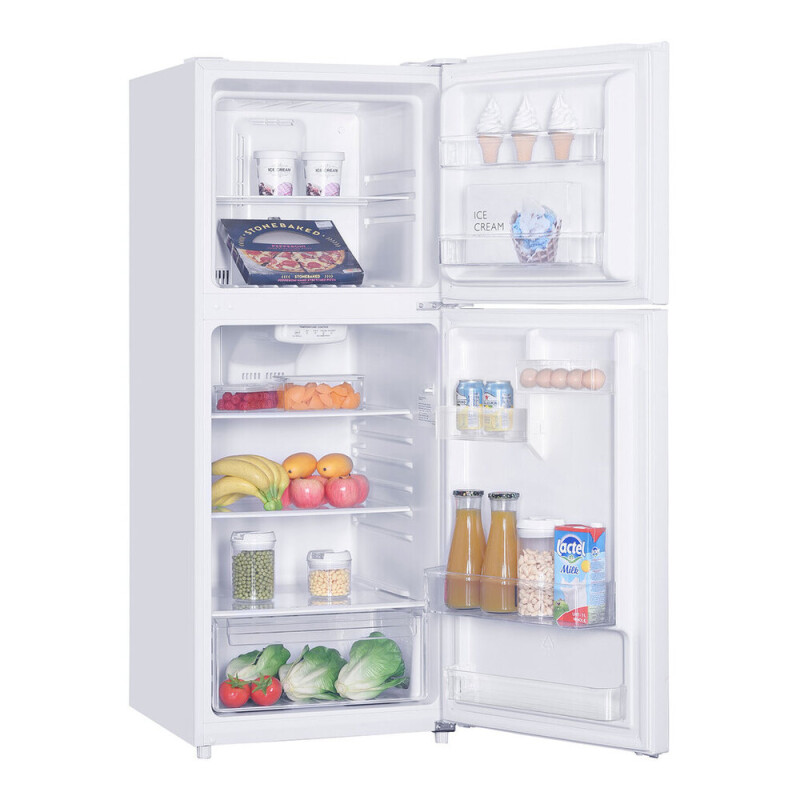 24 inch Top Freezer Refrigerator with 12 cu. ft. Total Capacity, Reversible Doors, Recessed Handle, Energy Star VEFTF2412RWH
