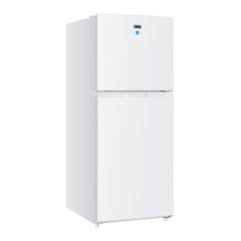 24 inch Top Freezer Refrigerator with 12 cu. ft. Total Capacity, Reversible Doors, Recessed Handle, Energy Star VEFTF2412RWH