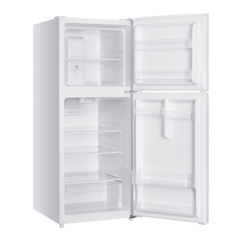 24 inch Top Freezer Refrigerator with 12 cu. ft. Total Capacity, Reversible Doors, Recessed Handle, Energy Star VEFTF2412RWH