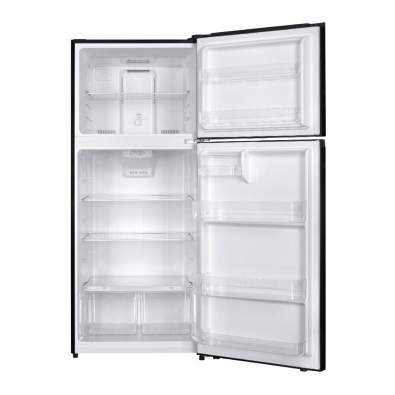 28 inch Top Freezer Refrigerator with 17.6 cu. ft. Total Capacity, Reversible Doors, Recessed Handle, Energy Star VEFTF2817RBK