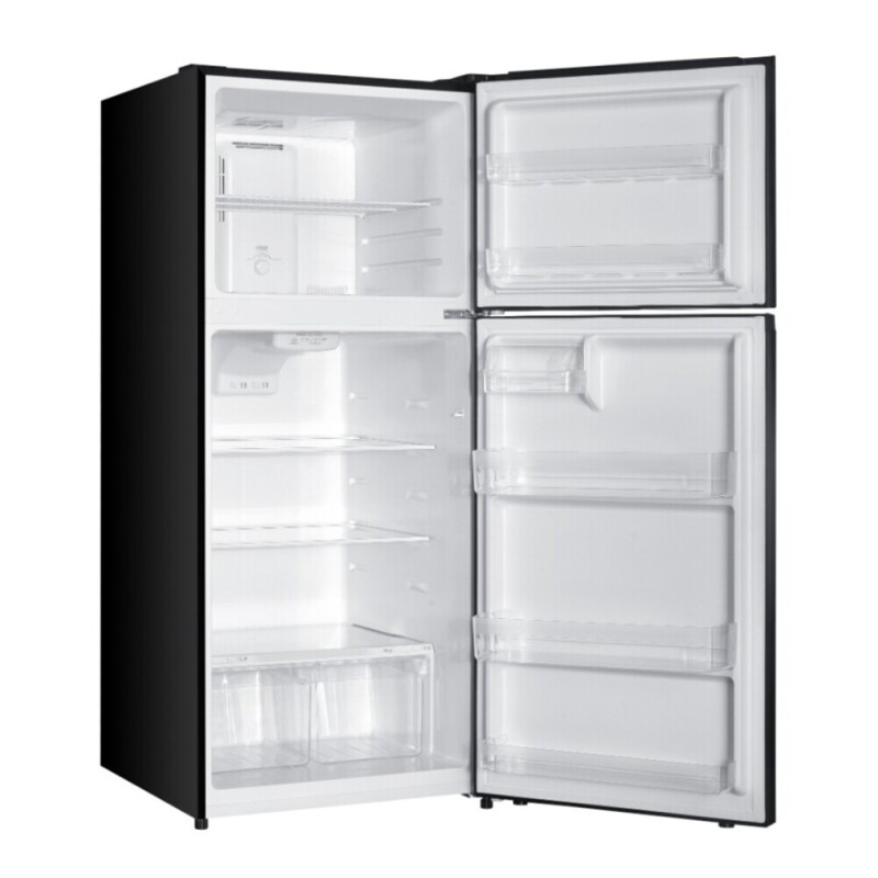 28 inch Top Freezer Refrigerator with 17.6 cu. ft. Total Capacity, Reversible Doors, Recessed Handle, Energy Star VEFTF2817RBK