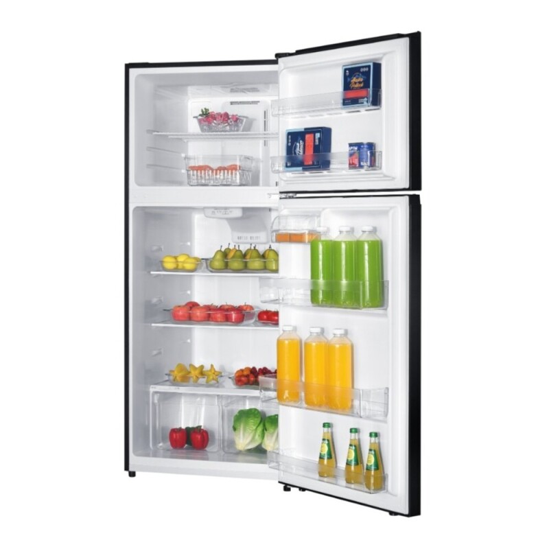 28 inch Top Freezer Refrigerator with 17.6 cu. ft. Total Capacity, Reversible Doors, Recessed Handle, Energy Star VEFTF2817RBK