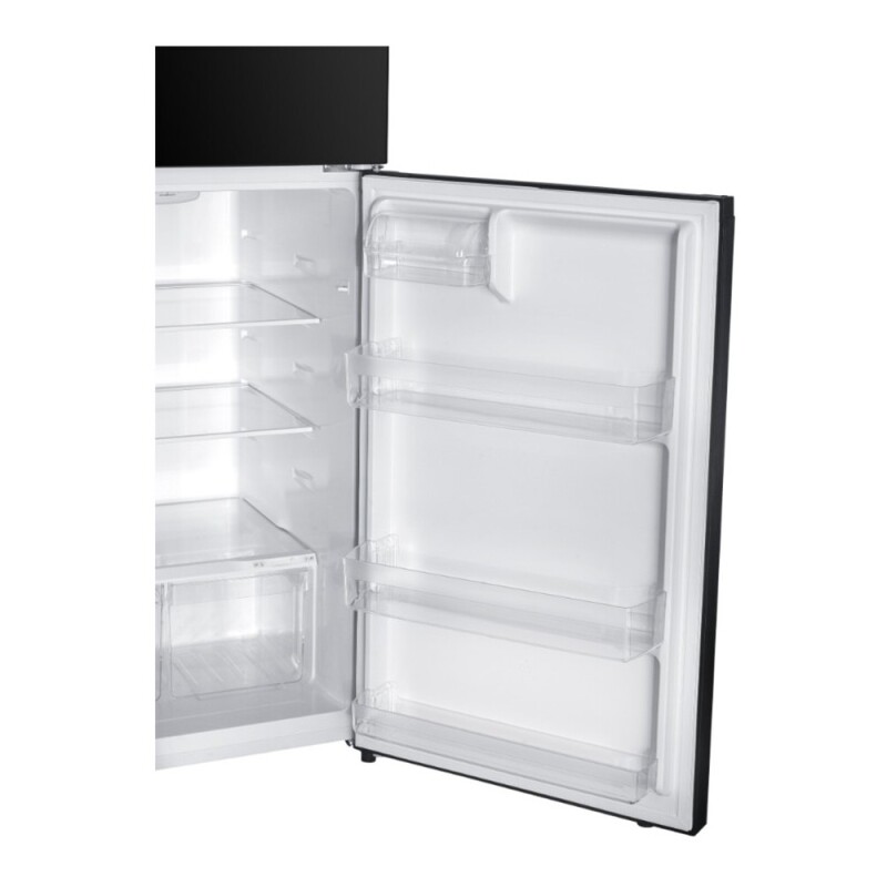 28 inch Top Freezer Refrigerator with 17.6 cu. ft. Total Capacity, Reversible Doors, Recessed Handle, Energy Star VEFTF2817RBK
