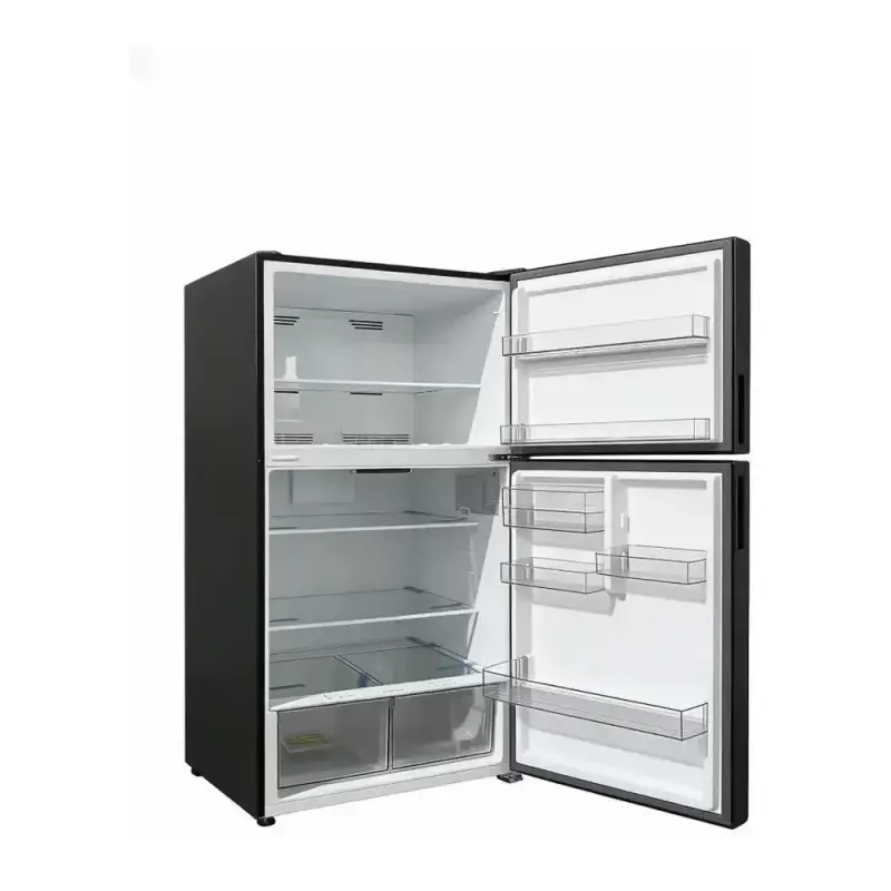33 inch Top Freezer Refrigerator with 24 cu. ft. Total Capacity, Reversible Doors, Recessed Handle, Energy Star VEFTF3324RBK