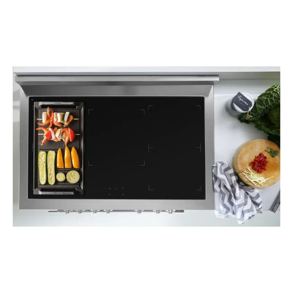 Cast Iron Grill/Griddle for Induction Top Ranges VEINDGRD