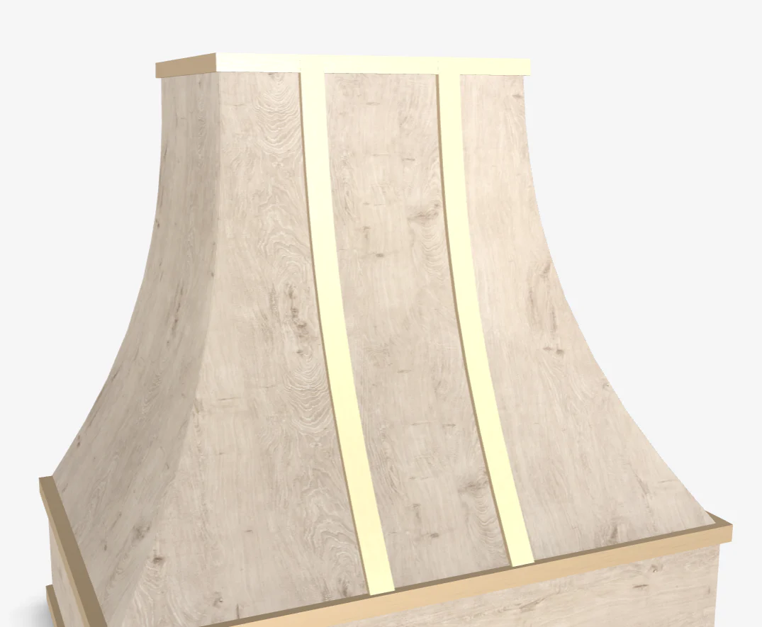 Angled With Brass Strapping VENANBS