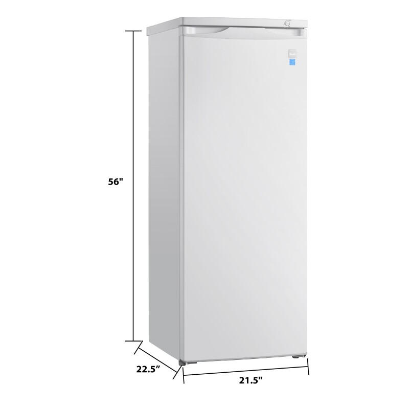 5.8 cu. ft. Vertical Freezer VF58B0W, product image 2 of 5