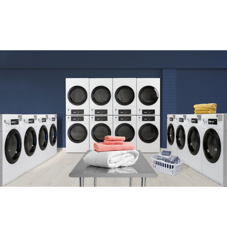 Commercial 22lb. Capacity Washer with Built-In App-Based Payment System SITE WIFI REQUIRED, Standalone Unit VFW310SSRWW, product image 10 of 14