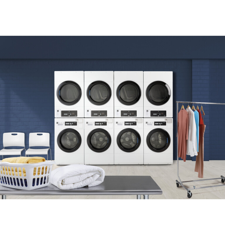 Commercial 22lb. Capacity Washer with Built-In App-Based Payment System SITE WIFI REQUIRED, Standalone Unit VFW310SSRWW, product image 6 of 14