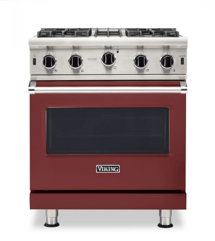 Viking 30" Open Burner Gas Range Reduction Red VGIC53024BRE Picture 1