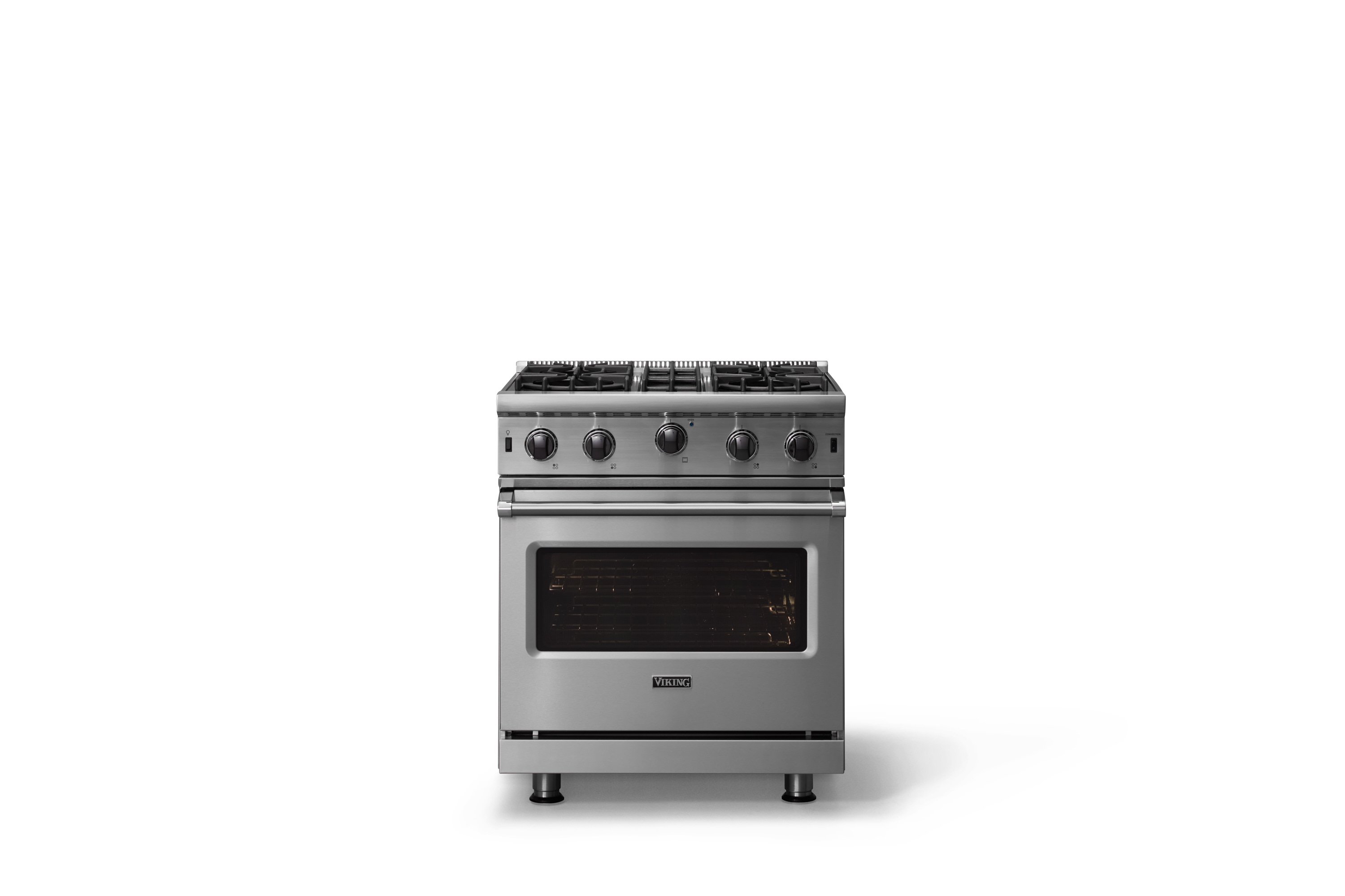 30"W. Open Burner Gas Range VGIC53024BSS