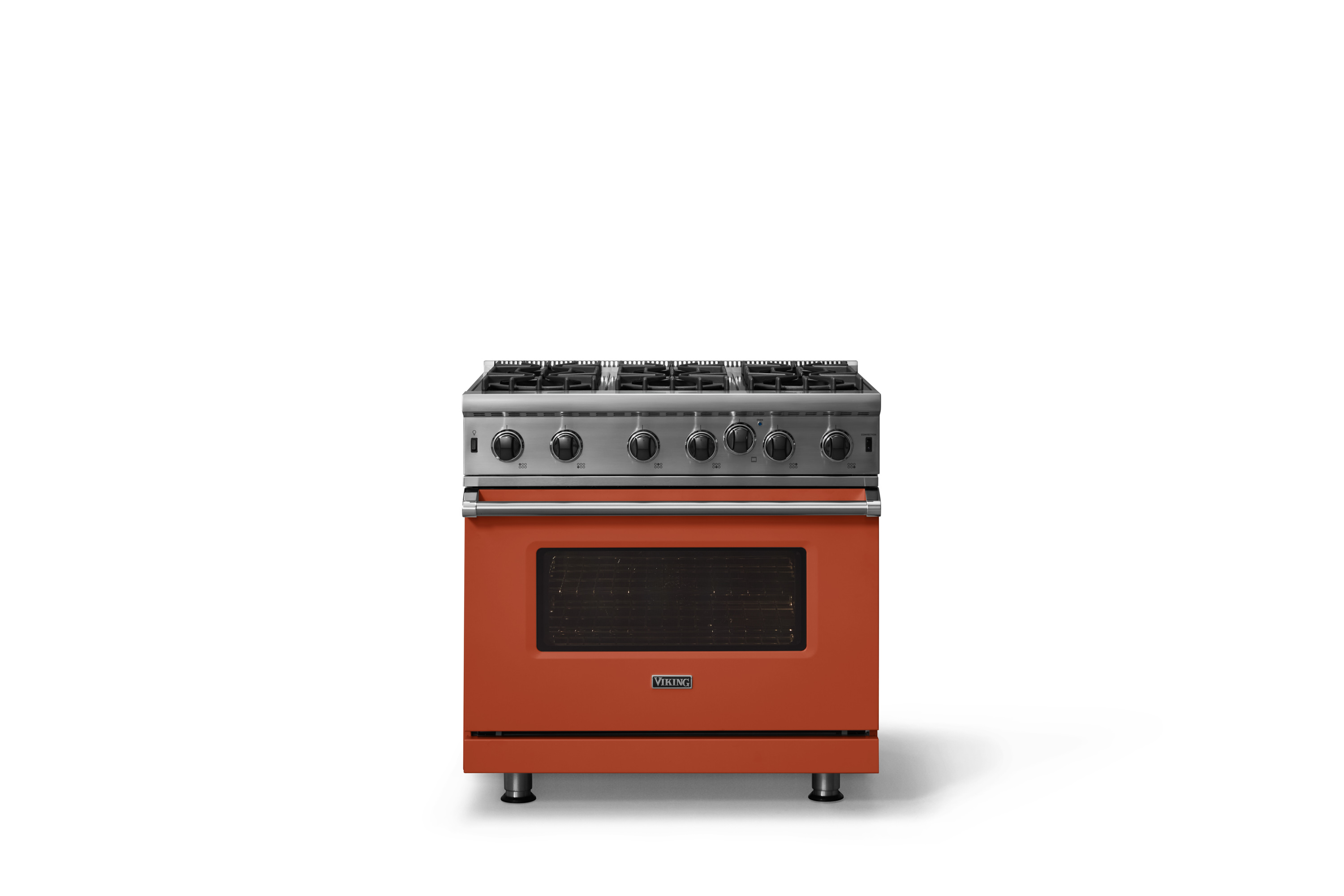 36"W. Open Burner Gas Range VGIC53626BSCLP
